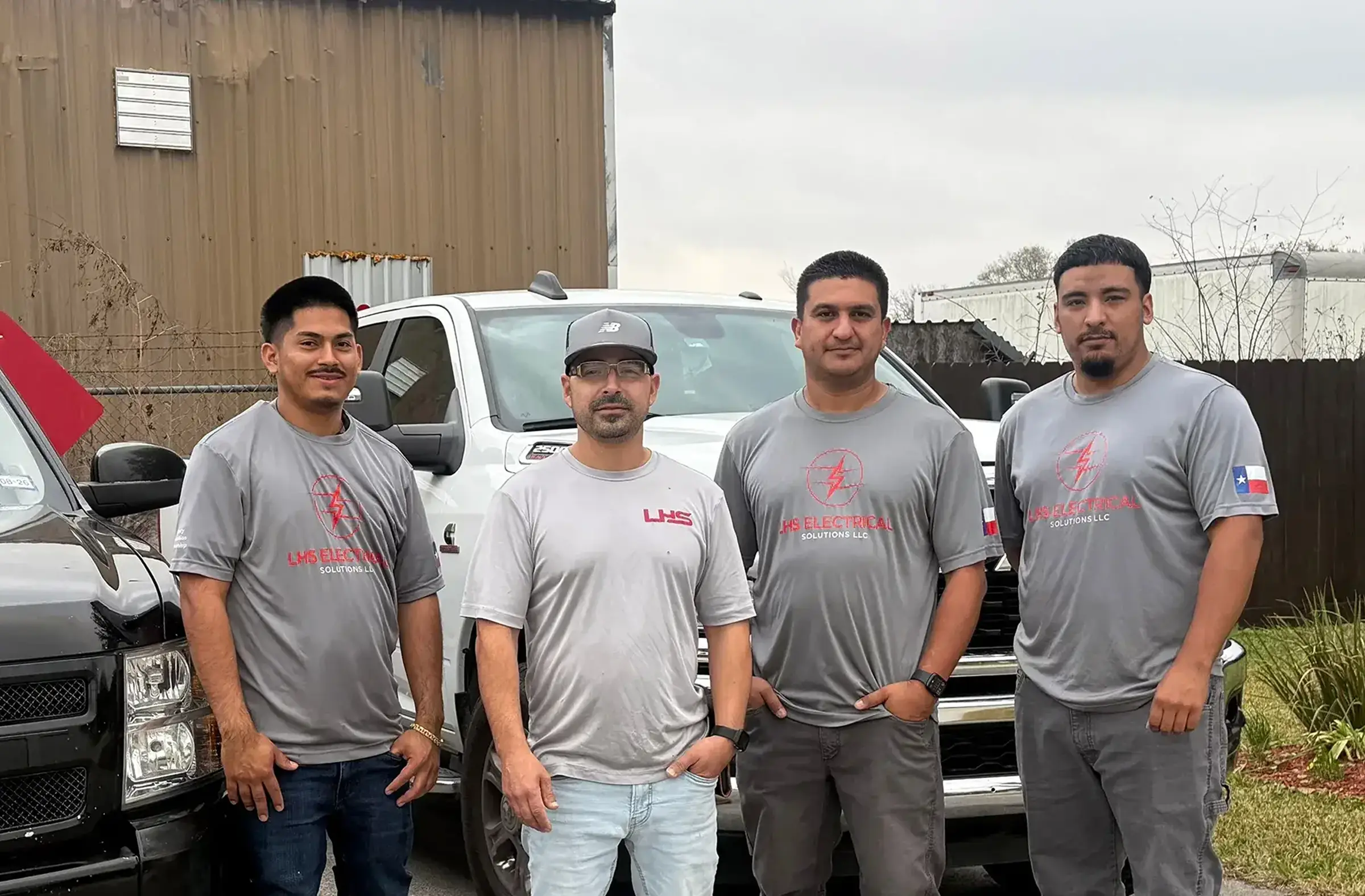 LHS Electrical employee group of men